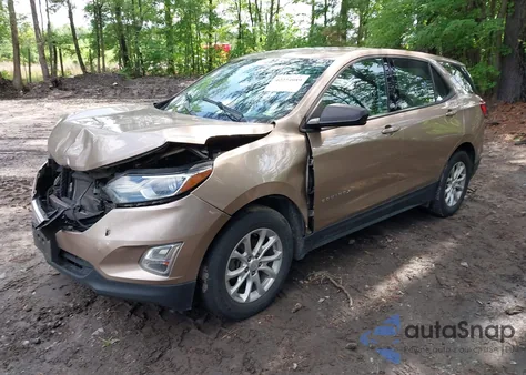 2019 Chevrolet Equinox Ls из США, поврежденный, VIN 2GNAXHEV5K6216902